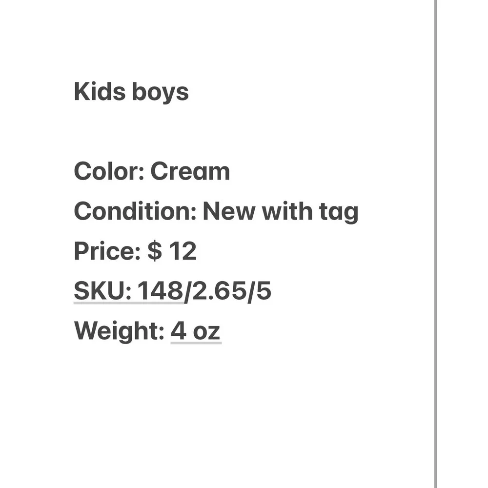 Converse Chuck Taylor All Star Kids Boys Cream Graphic T-Shirt Size M 10-12 YRS